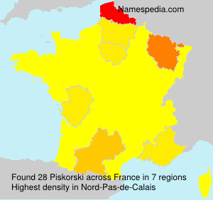 Surname Piskorski in France Surname Piskorski in France