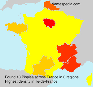 Surname Pispisa in France Surname Pispisa in France