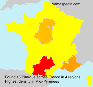 Surname Pitarque in France Surname Pitarque in France