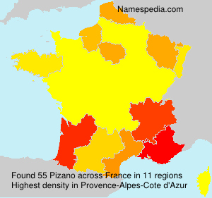 Surname Pizano in France Surname Pizano in France