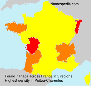 Surname Placa in France Surname Placa in France