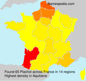 Surname Plachot in France Surname Plachot in France