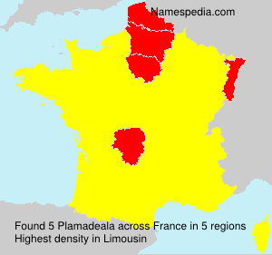 Surname Plamadeala in France Surname Plamadeala in France