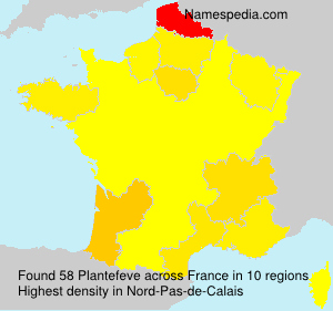 Surname Plantefeve in France Surname Plantefeve in France