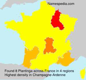 Surname Plantinga in France Surname Plantinga in France