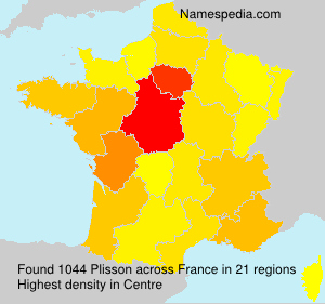 Surname Plisson in France Surname Plisson in France