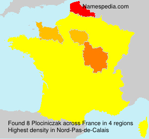Surname Plociniczak in France Surname Plociniczak in France