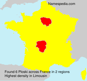 Surname Ploski in France Surname Ploski in France