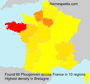 Surname Plougonven in France Surname Plougonven in France