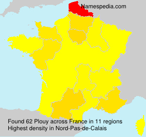 Surname Plouy in France Surname Plouy in France