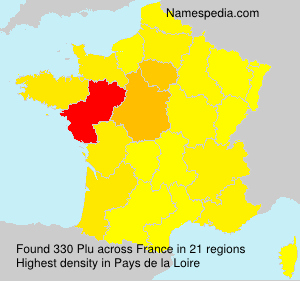 Surname Plu in France Surname Plu in France