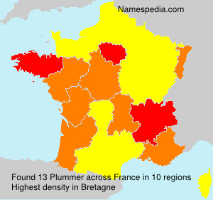 Surname Plummer in France Surname Plummer in France
