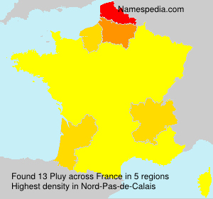 Surname Pluy in France Surname Pluy in France