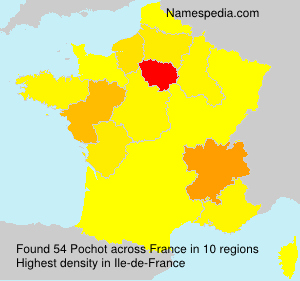 Surname Pochot in France Surname Pochot in France