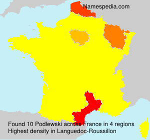 Surname Podlewski in France Surname Podlewski in France