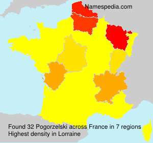 Surname Pogorzelski in France Surname Pogorzelski in France