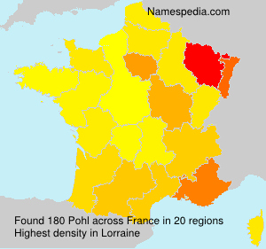 Surname Pohl in France Surname Pohl in France