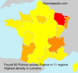 Surname Poincot in France Surname Poincot in France