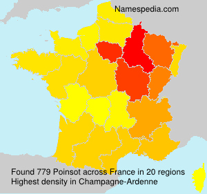Surname Poinsot in France Surname Poinsot in France