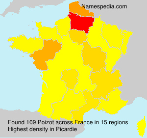 Surname Poizot in France Surname Poizot in France