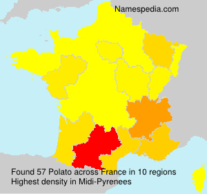 Surname Polato in France Surname Polato in France