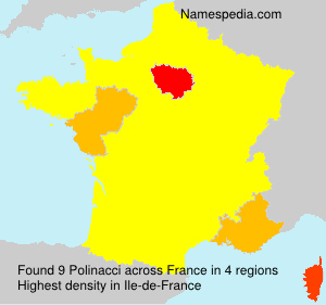 Surname Polinacci in France Surname Polinacci in France
