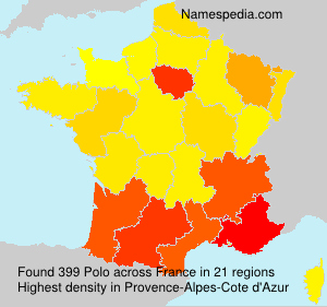 Surname Polo in France Surname Polo in France