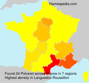 Surname Polverel in France Surname Polverel in France