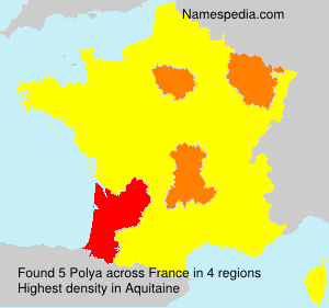 Surname Polya in France Surname Polya in France