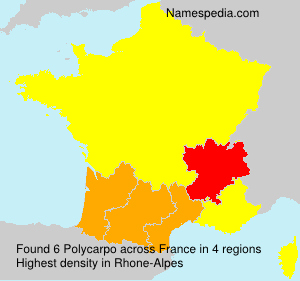 Surname Polycarpo in France Surname Polycarpo in France