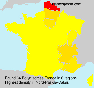 Surname Polyn in France Surname Polyn in France