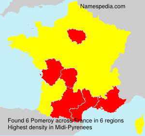 Surname Pomeroy in France Surname Pomeroy in France