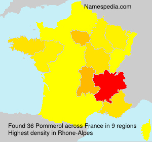 Surname Pommerol in France Surname Pommerol in France