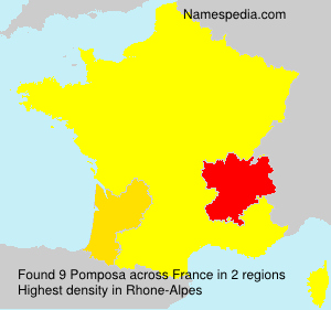 Surname Pomposa in France Surname Pomposa in France
