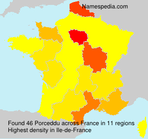 Surname Porceddu in France Surname Porceddu in France