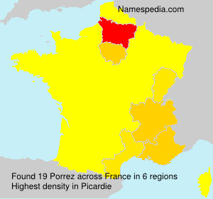Surname Porrez in France Surname Porrez in France