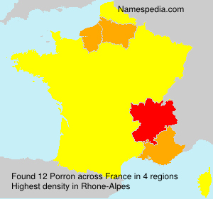 Surname Porron in France Surname Porron in France