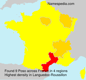 Surname Poso in France Surname Poso in France