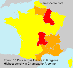 Surname Pots in France Surname Pots in France