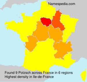 Surname Potzsch in France Surname Potzsch in France