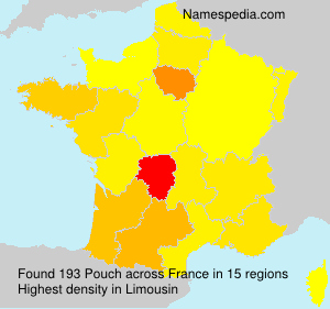 Surname Pouch in France Surname Pouch in France