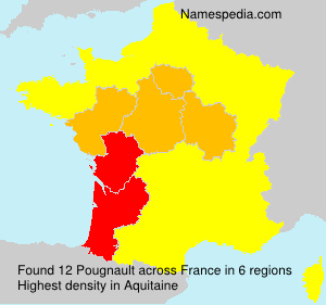 Surname Pougnault in France Surname Pougnault in France