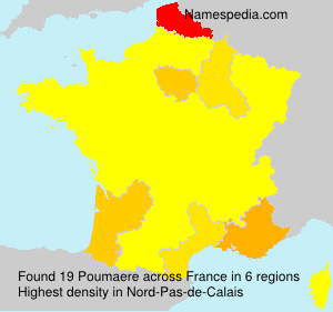 Surname Poumaere in France Surname Poumaere in France
