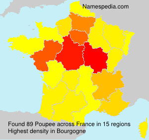 Surname Poupee in France Surname Poupee in France