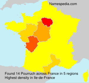 Surname Pourruch in France Surname Pourruch in France
