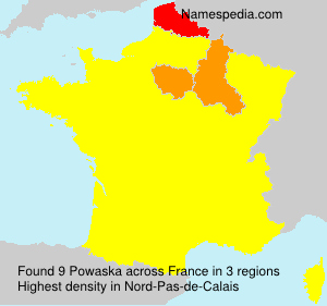 Surname Powaska in France Surname Powaska in France
