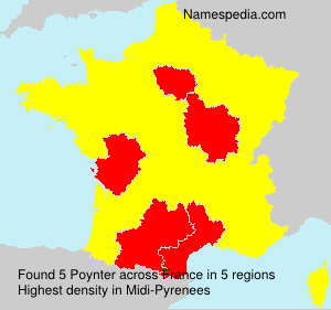Surname Poynter in France Surname Poynter in France