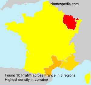 Surname Pratiffi in France Surname Pratiffi in France