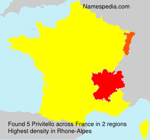 Surname Privitello in France Surname Privitello in France