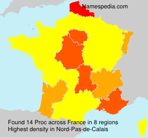 Surname Proc in France Surname Proc in France